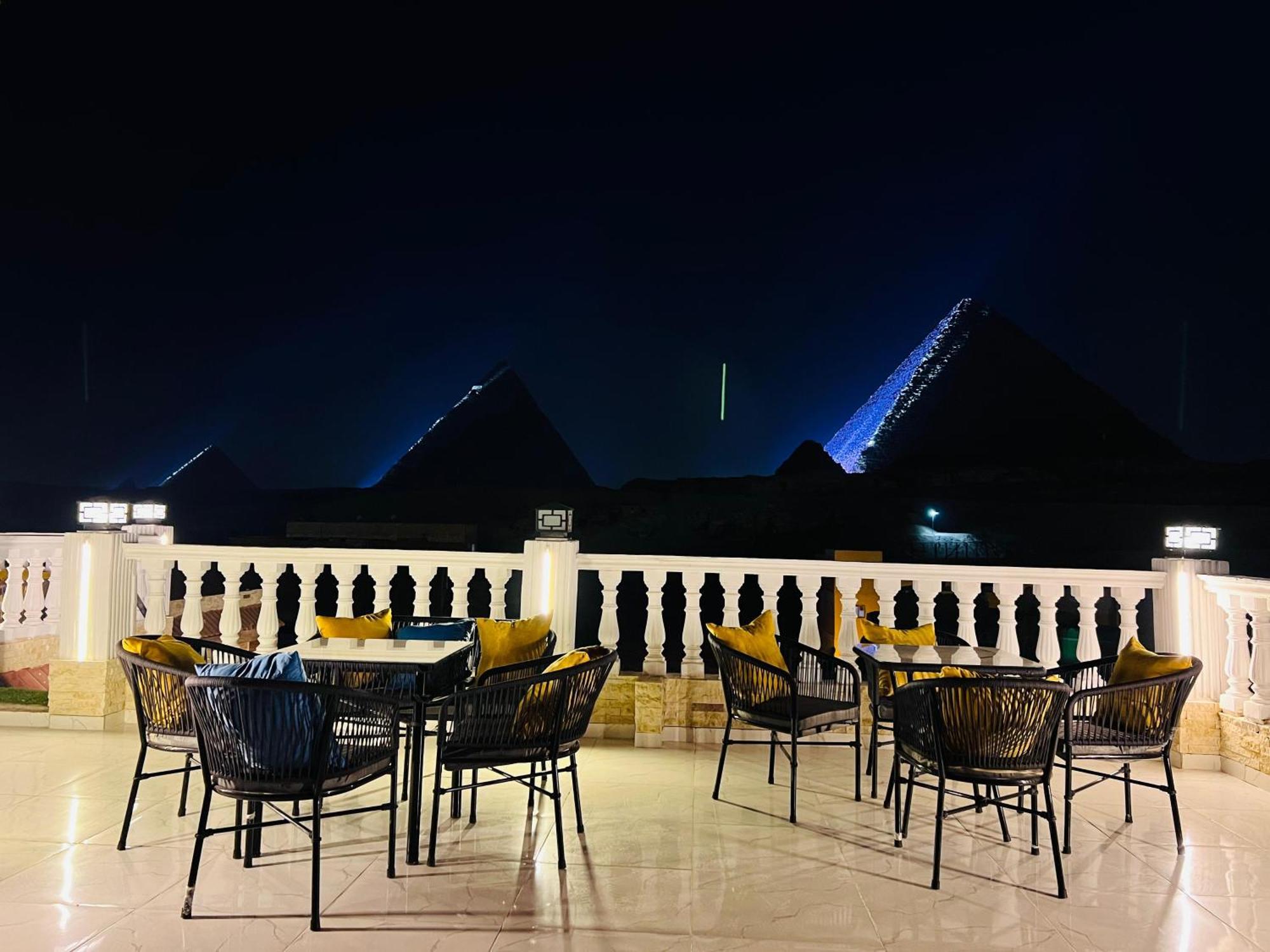 Hotel New Scarab Pyramids View Kafret el-Gabal Exterior foto